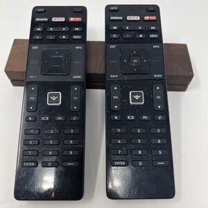 Vizio XRT112 XRT122 iHeart Radio Remote for E40-C2 E40x-C2 E390i-B1E 2 Pack Lot!